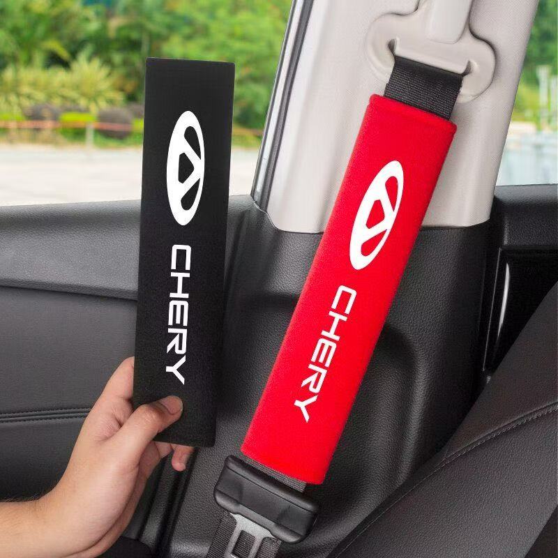 Surge Protector Rack - Suede Car Seat Belt Cover Shoulder