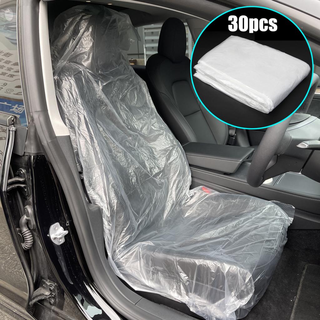 Surge Protector Rack - 30 Pcs Disposable Clear Car Seat
