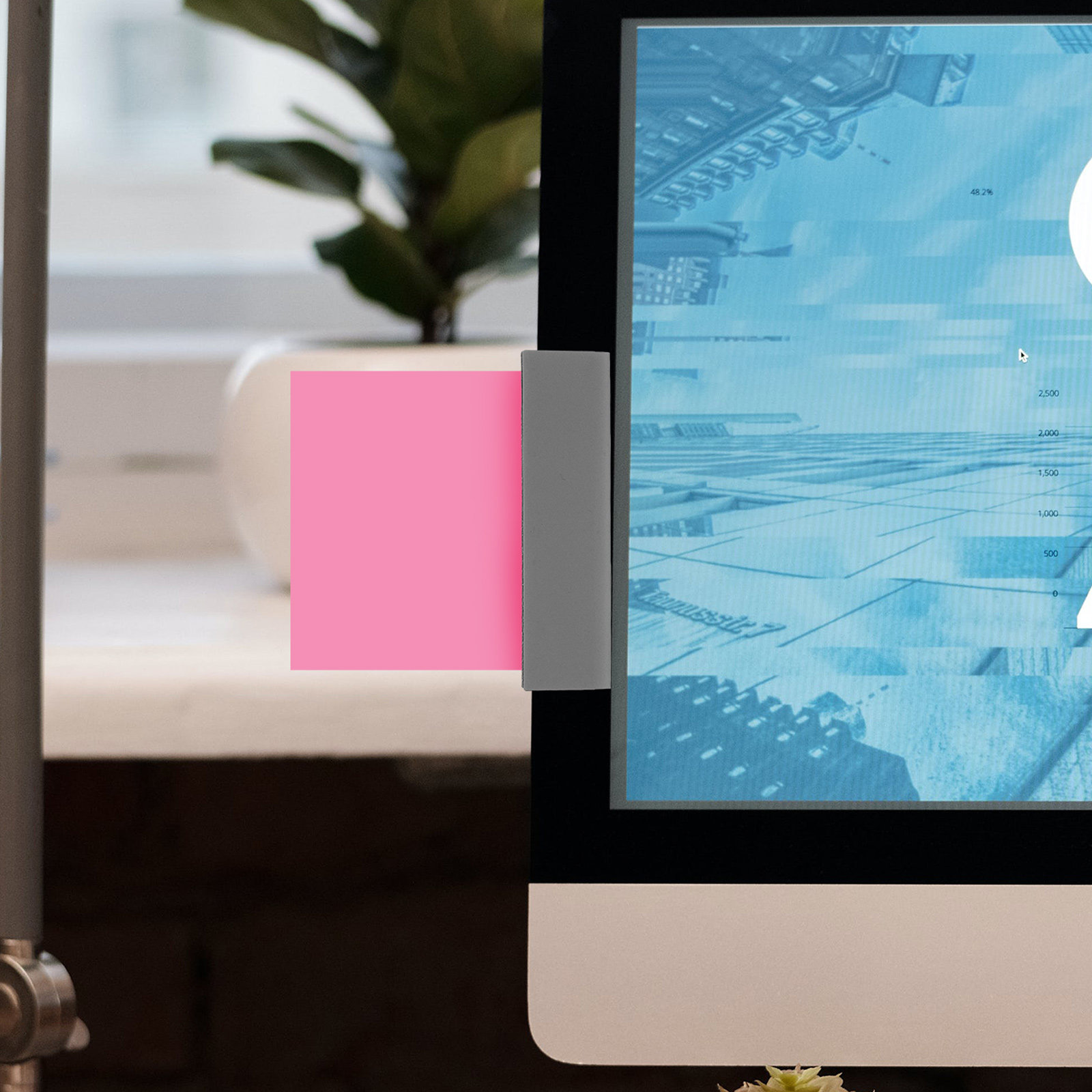5Pcs Magnetic Clip Holder Self - огляд і ціна Document Holder Monitor